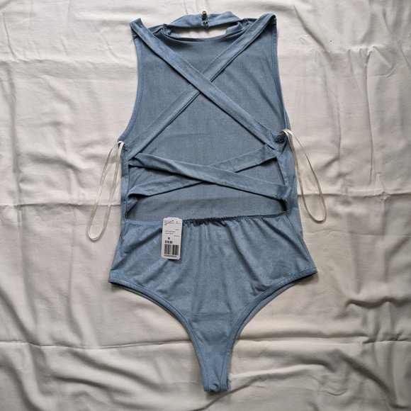 NWT Knit Bodysuit Forever Twentyone Size Medium - Picture 2 of 4